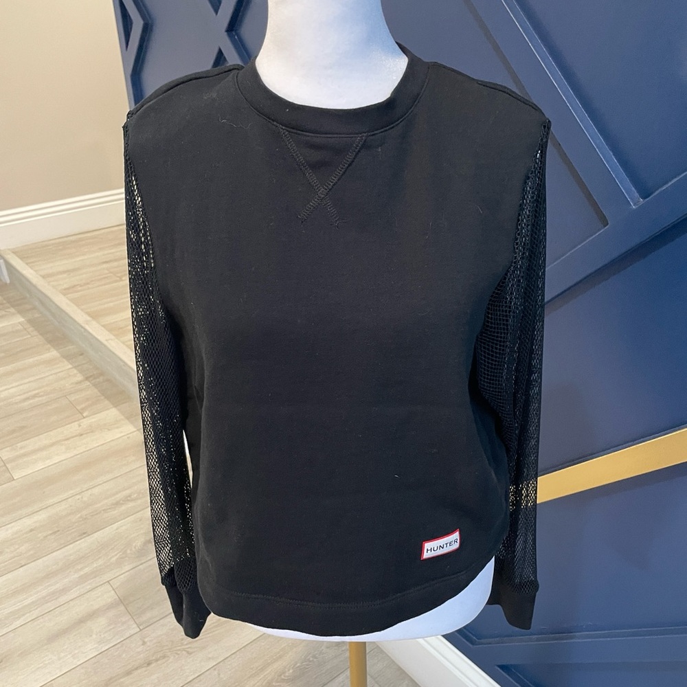 Pop punk Hunter x Target mesh sleeved sweater